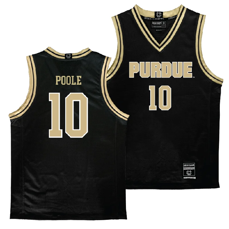 Purdue Women's Black Basketball Jersey    - Jordyn Poole High-End Jersey Tee