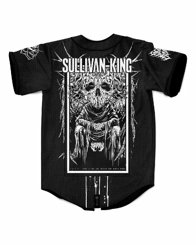 Sullivan King Prophecy Baseball Jersey Navy Blue Jersey Tee