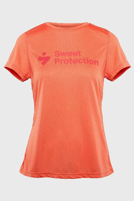 Sweet Protection Womens Hunter Short Sleeve Jersey Coral Festive Jersey Tee