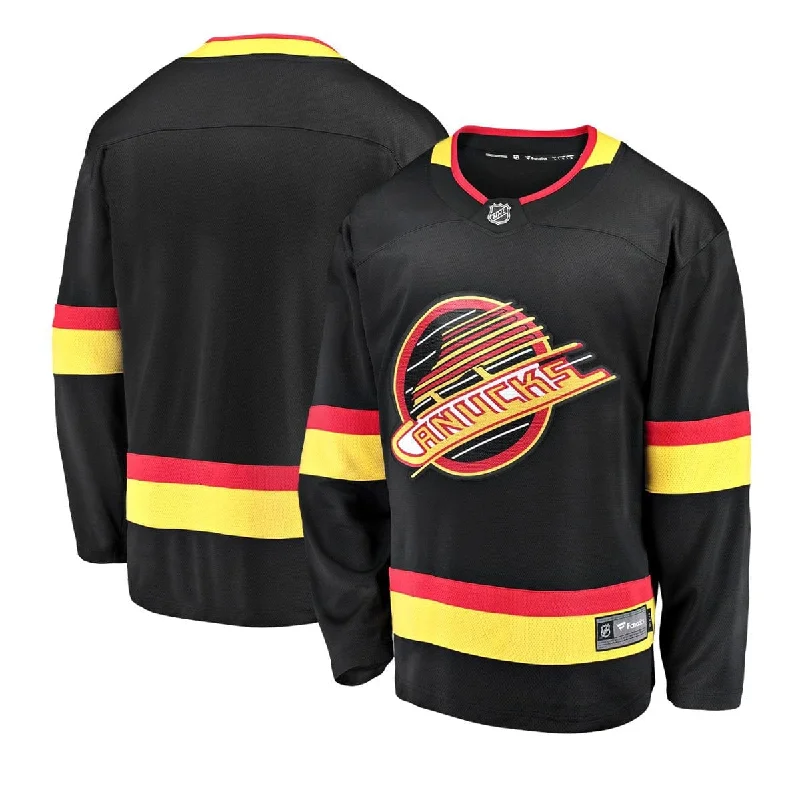 Vancouver Canucks Skate Fanatics Premier Breakaway Womens Jersey Emerald Green Jersey Tee