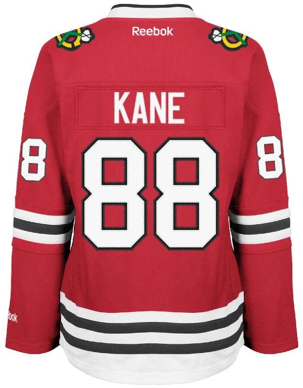 Women's Chicago Blackhawks Patrick Kane #88 Premier Stitched Jersey NHL Reebok Soft Jersey Shirt