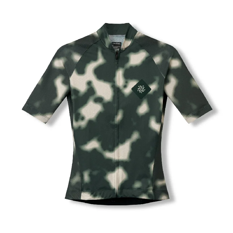 Women's Core Jersey - Marble Olive Dark Color Jersey Shirt