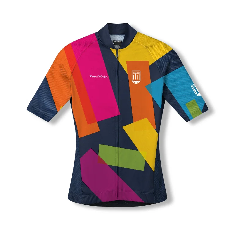 Women's Core Jersey - Zwift 10 Year Anniversary Geometric Jersey Top