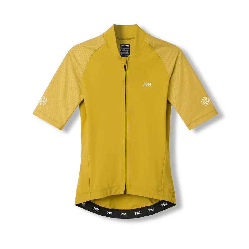 Women's Pro Jersey - Mustard Ruby Red Jersey Shirt