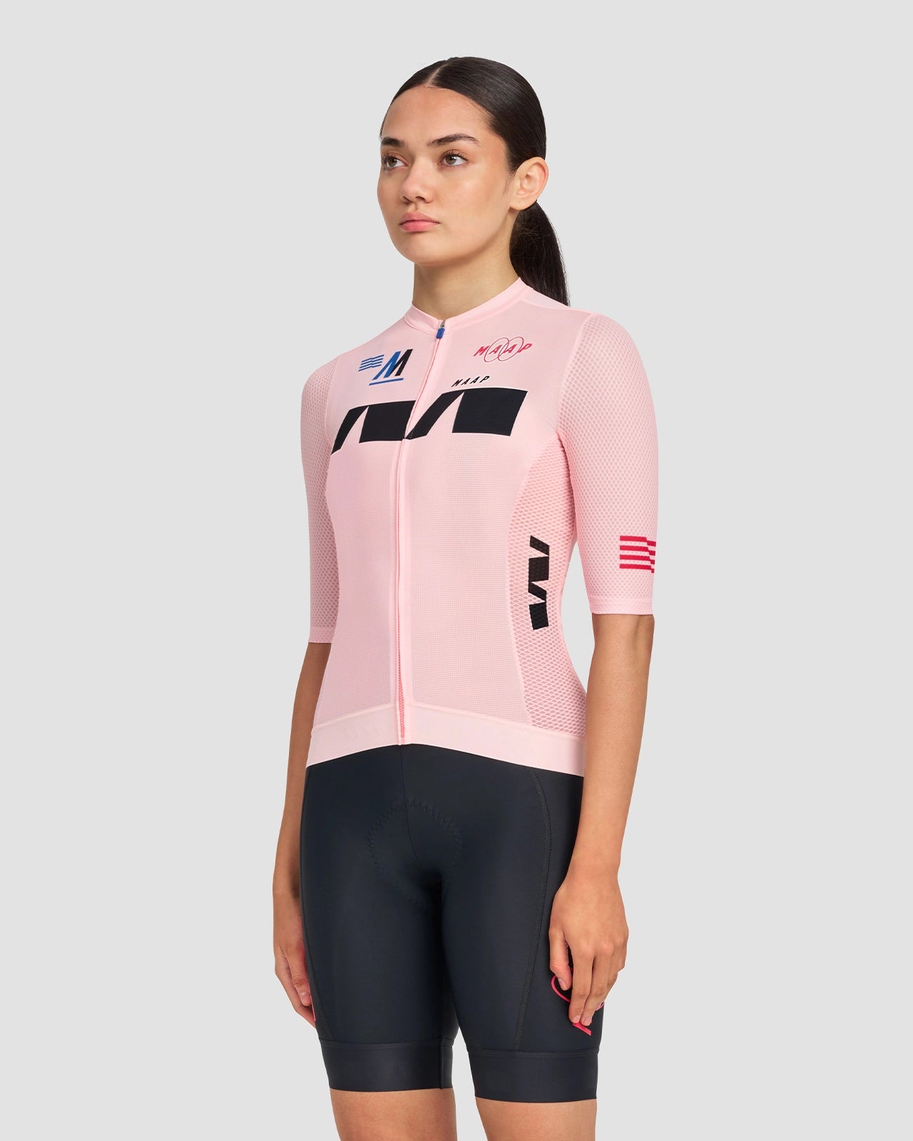 Women's Trace Pro Air Jersey - Pale Pink Mint Green Jersey Tee