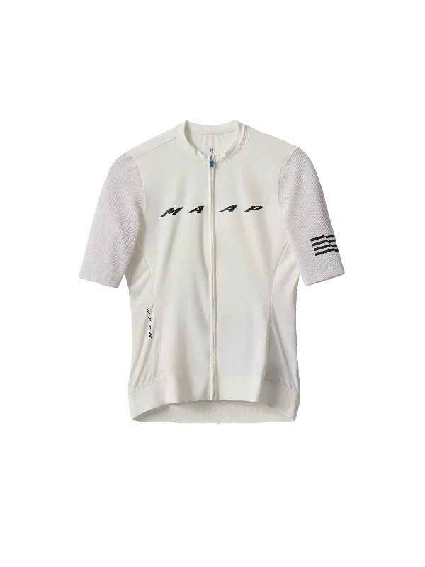 Women's Evade Pro Base Jersey 2.0 - Chalk Scoop Neck Jersey Top